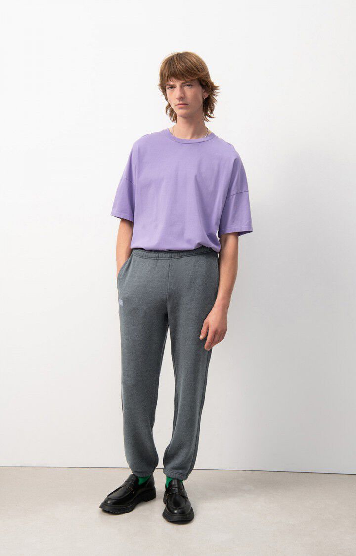 American Vintage Jogging Homme Doven - CARBONE SURTEINT Noir - E25