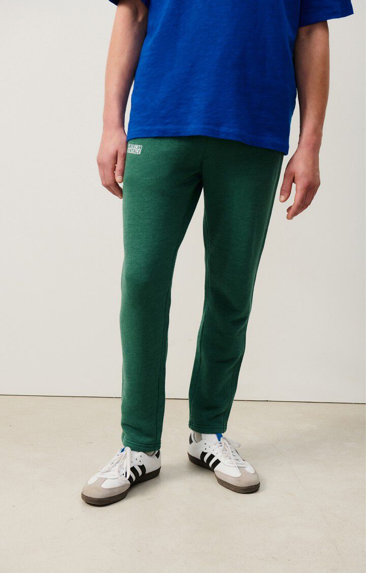 american vintage Jogging homme Doven - FORET SURTEINT Vert - H24