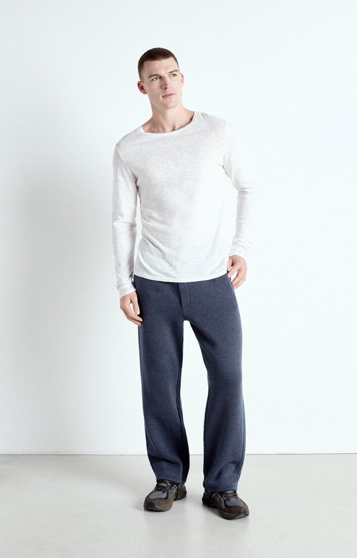 American Vintage Jogging Homme Doven - MARINE SURTEINT Bleu - E25