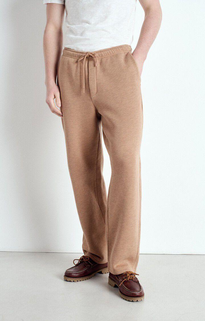 american vintage Jogging homme Doven - NOISETIER SURTEINT Marron - E25