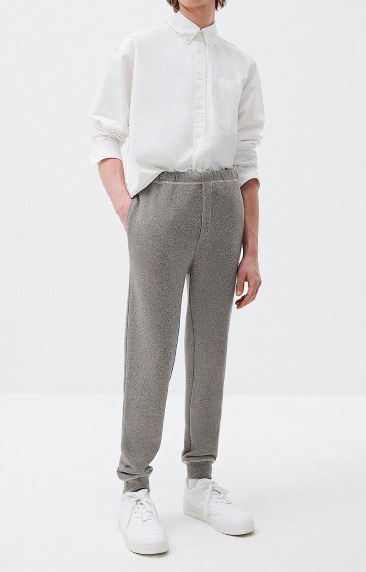 American Vintage Jogging Homme Dowindow - GRIS CHINE Gris - E21