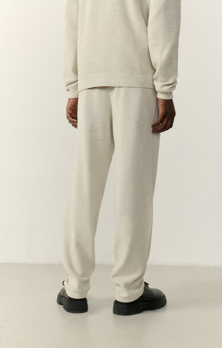 American Vintage Jogging Homme Dozborow - ECRU CHINE Blanc - E23