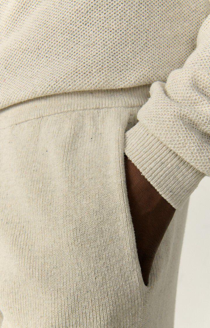 American Vintage Jogging Homme Dozborow - ECRU CHINE Blanc - E23