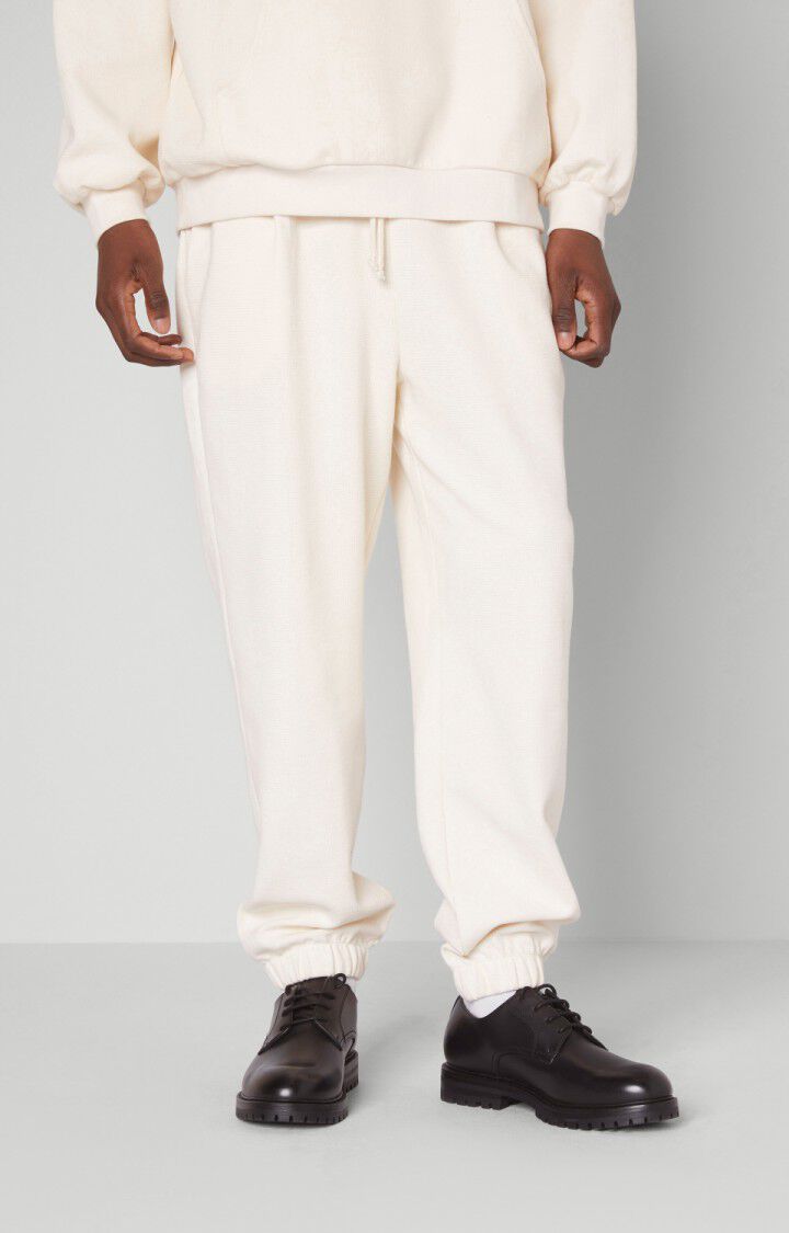 american vintage Jogging homme Eyacity - ECRU Beige - E22
