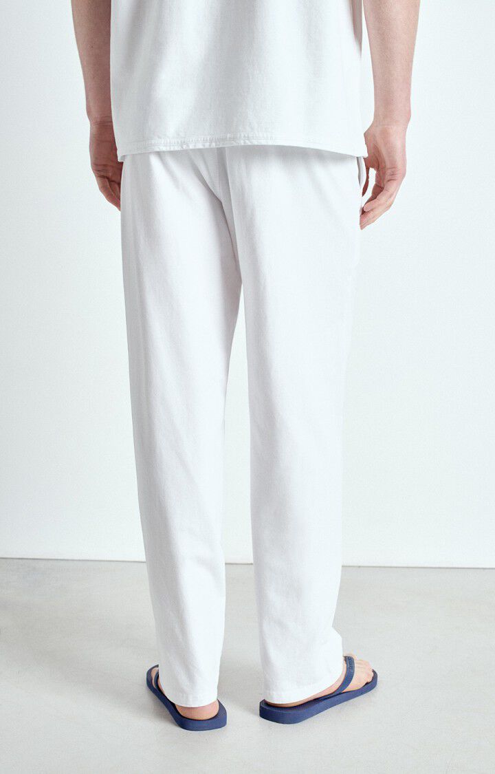 American Vintage Jogging Homme Fazy - BLANC Blanc - E25