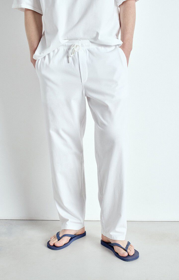 american vintage Jogging homme Fazy - BLANC Blanc - E25