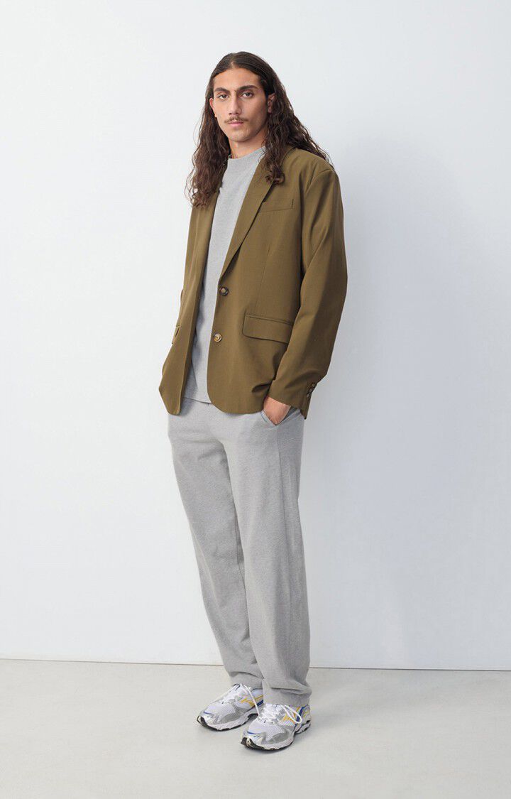 American Vintage Jogging Homme Fazy - GRIS CHINE Gris - E25