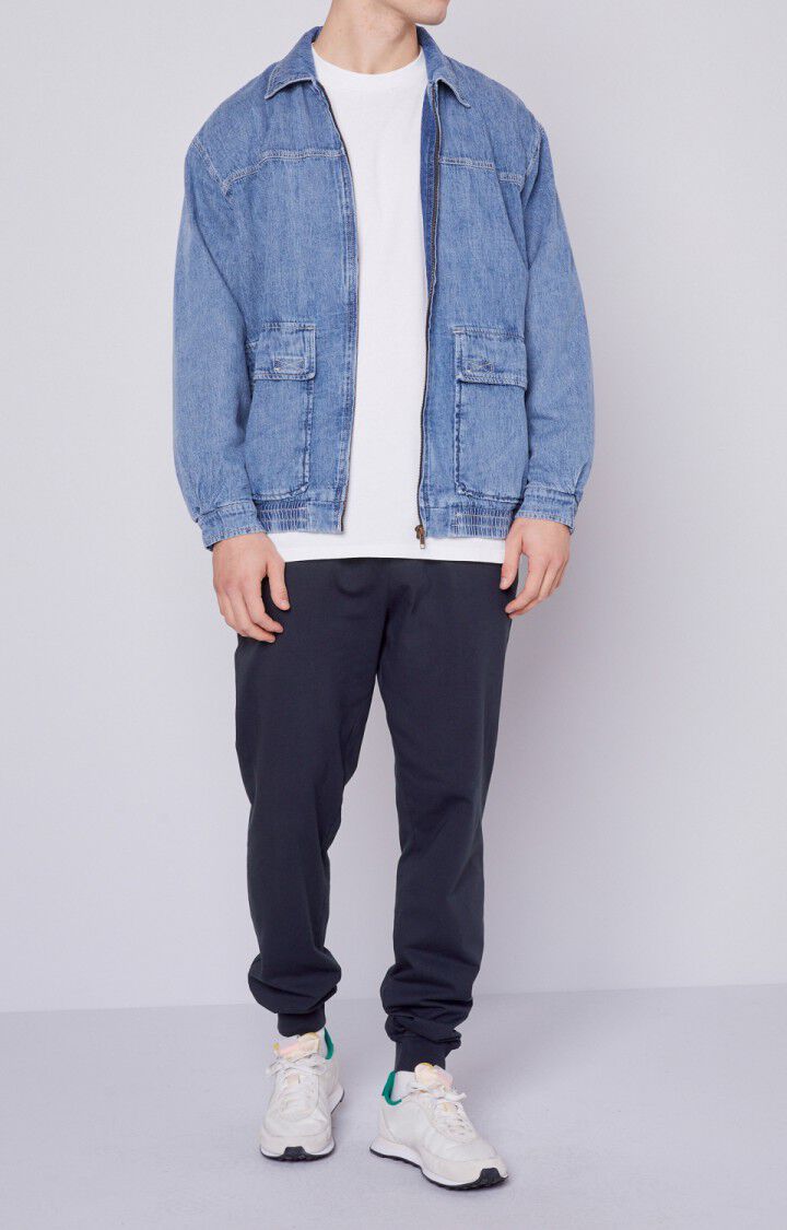 American Vintage Jogging Homme Fizvalley - NAVY VINTAGE Bleu - E22