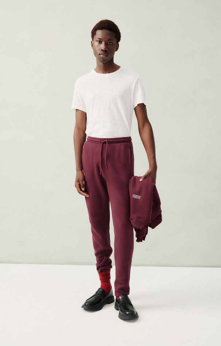 American Vintage Jogging Homme Izubird - AIRELLE VINTAGE Marron - H23