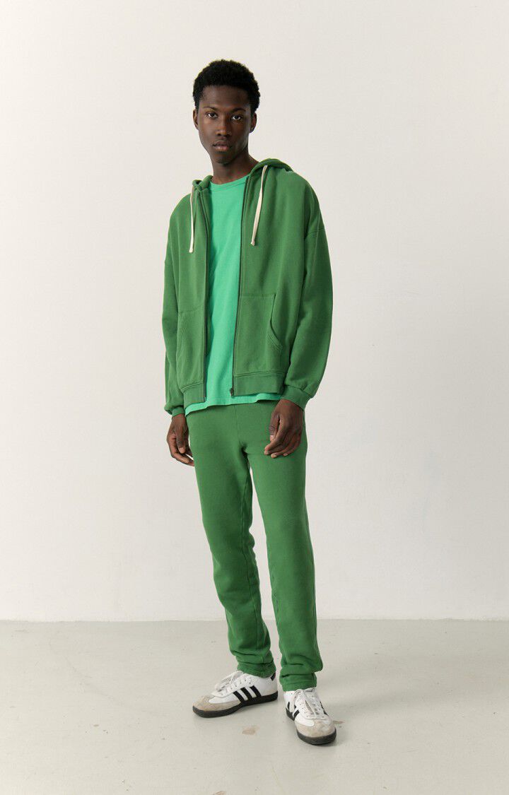 american vintage Jogging homme Izubird - ANETH VINTAGE Vert - E23