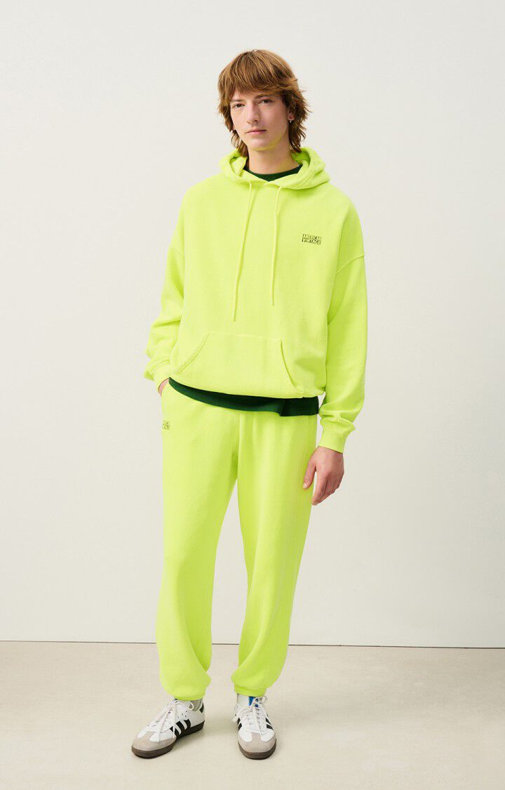 American Vintage Jogging Homme Izubird - CITRON FLUO Jaune - H24