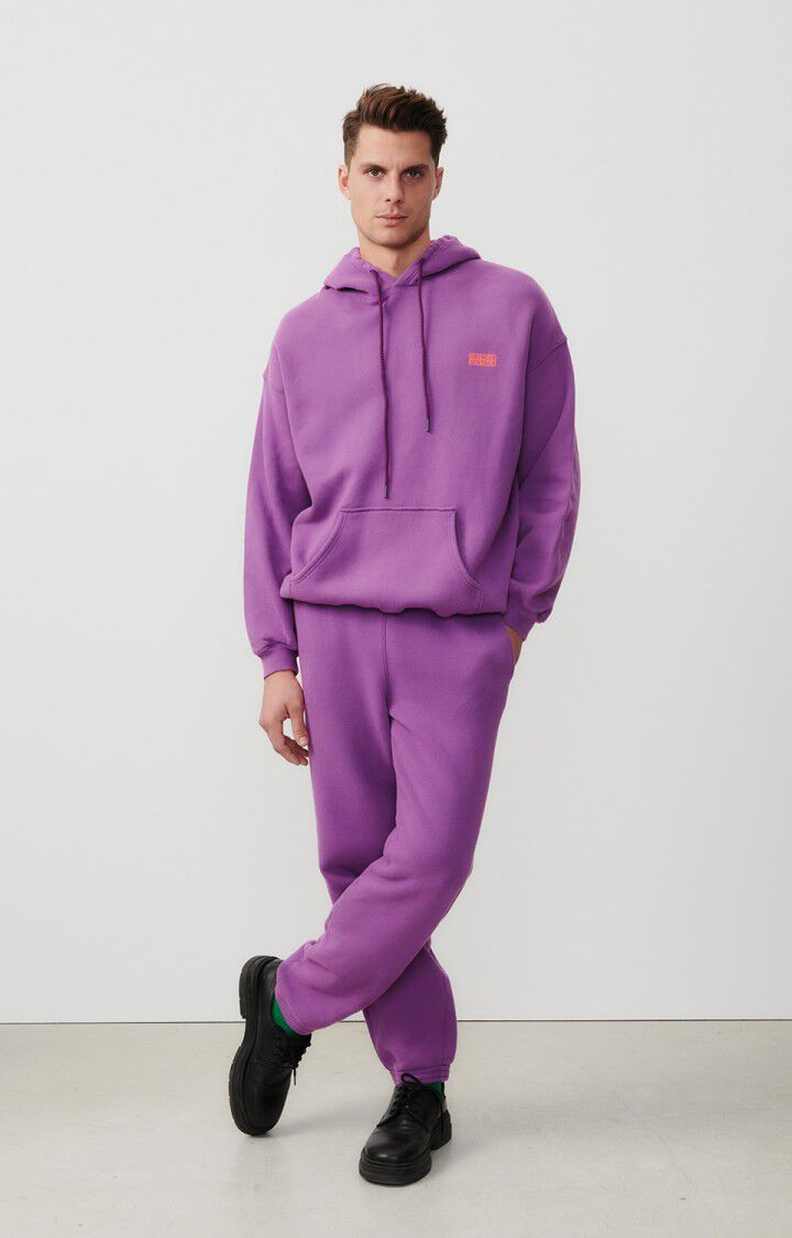 American Vintage Jogging Homme Izubird - FIGUE Violet - E24
