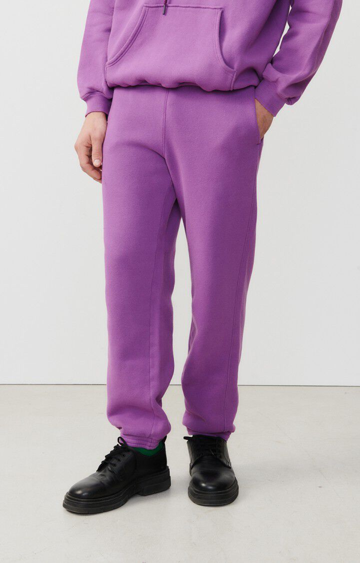 american vintage Jogging homme Izubird - FIGUE Violet - E24