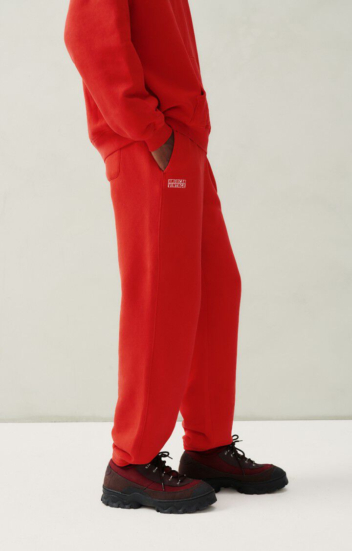American Vintage Jogging Homme Izubird - FLAMENCO VINTAGE Rouge - H23