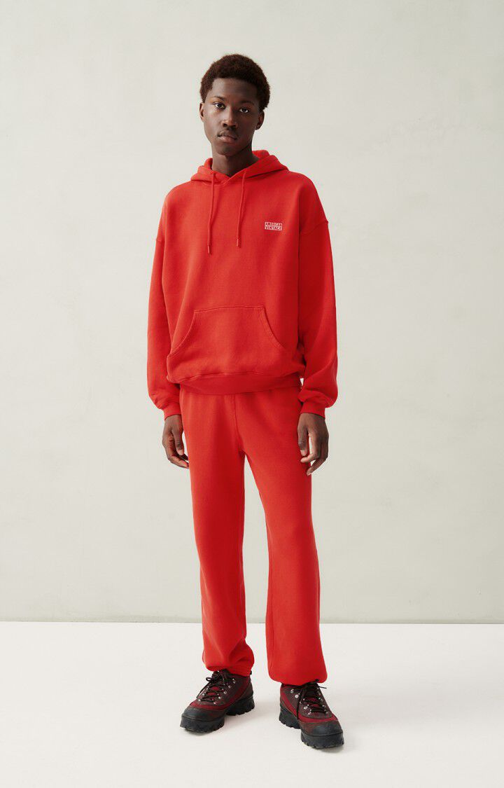 american vintage Jogging homme Izubird - FLAMENCO VINTAGE Rouge - H23