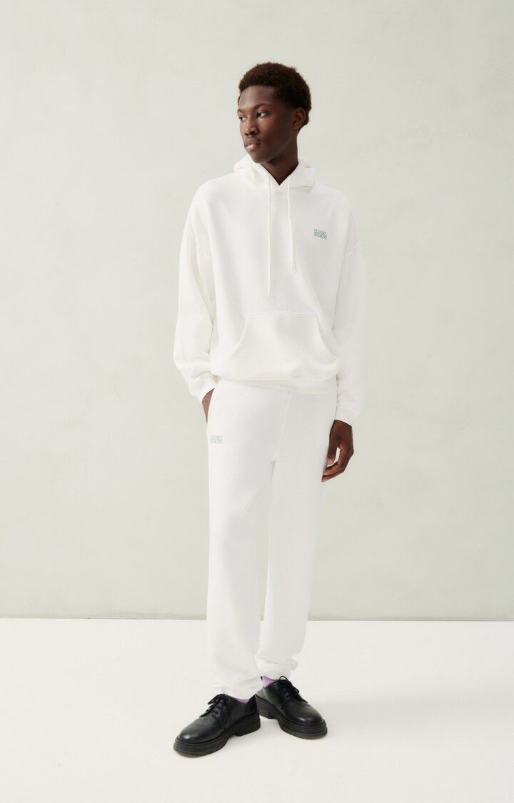 American Vintage Jogging Homme Izubird - LAIT VINTAGE Blanc - E24