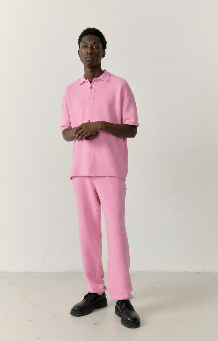 American Vintage Jogging Homme Izubird - SUCRERIE VINTAGE Rose - E23