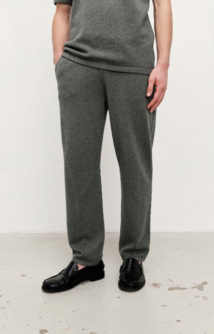 american vintage Jogging homme Kezistreet - ANTHRACITE CHINE Gris - E22