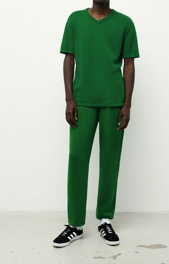 American Vintage Jogging Homme Kezistreet - BASILIC Vert - E22