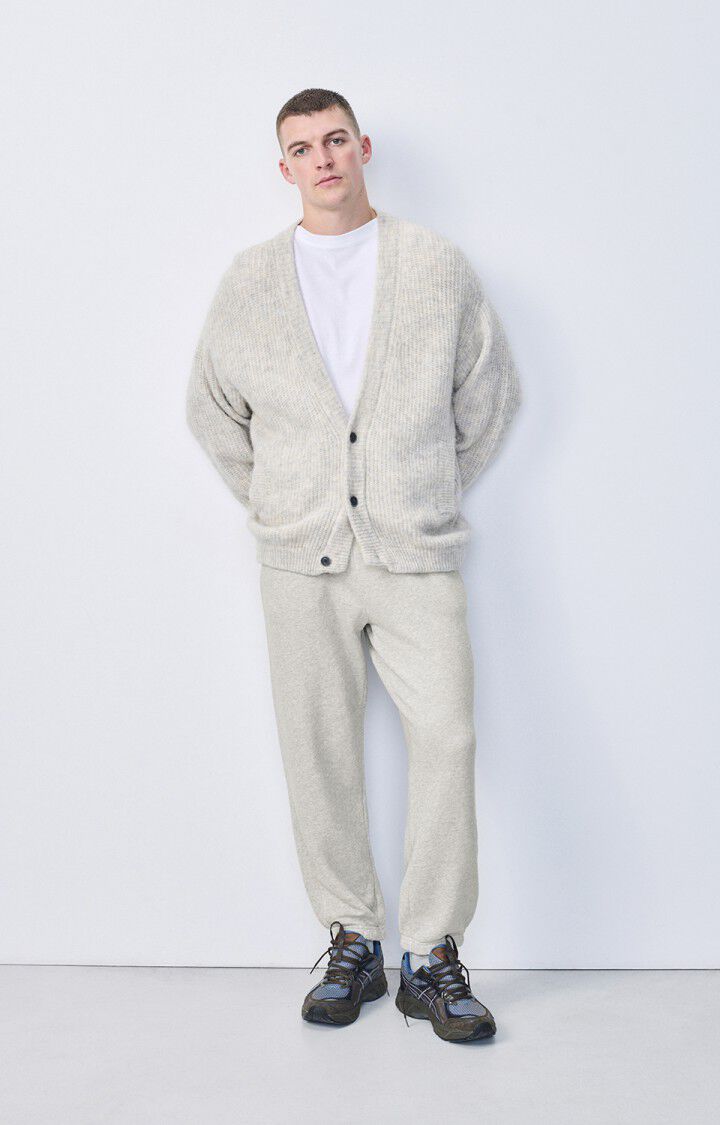 American Vintage Jogging Homme Kodytown - POLAIRE CHINE Gris - E25