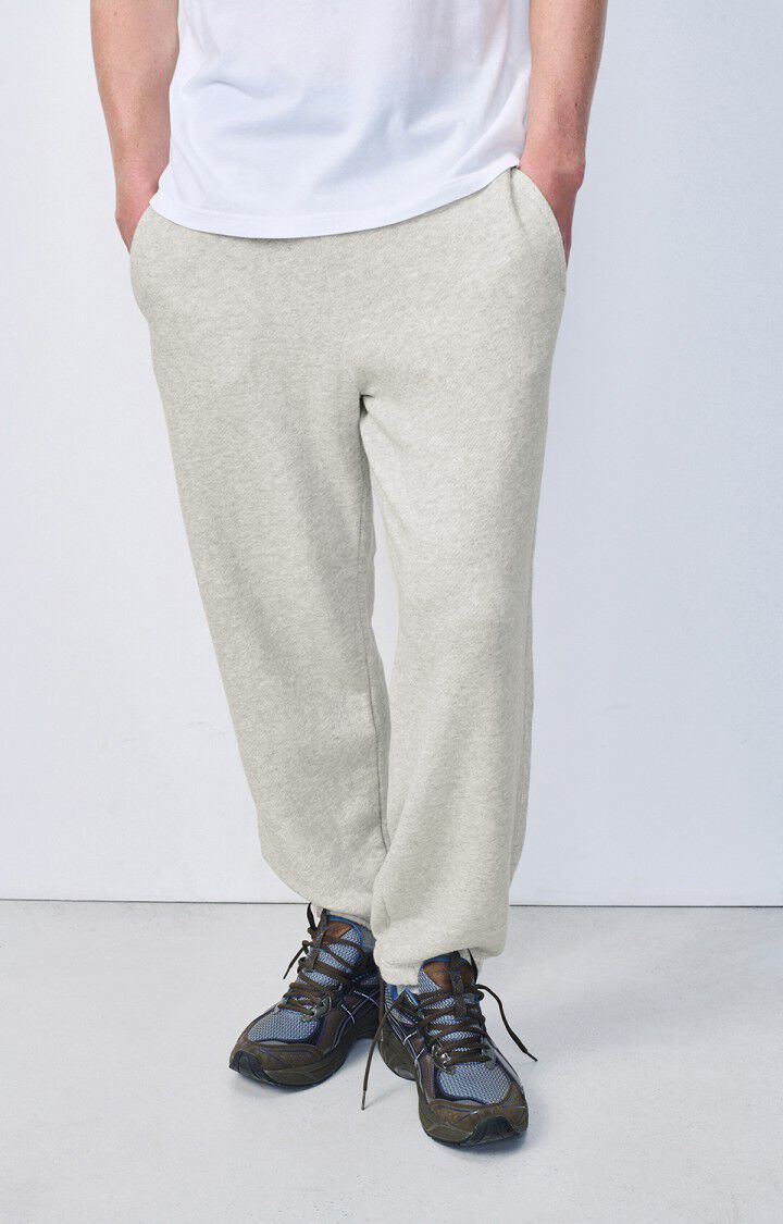 american vintage Jogging homme Kodytown - POLAIRE CHINE Gris - E25