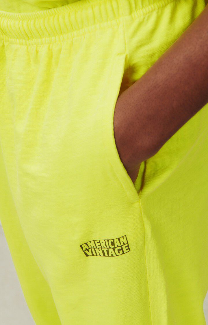 American Vintage Jogging Homme Laweville - JAUNE FLUO Jaune - E24