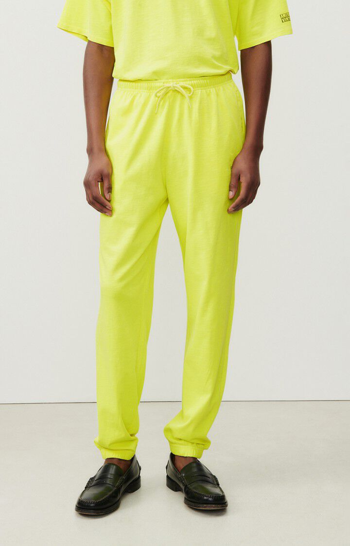 american vintage Jogging homme Laweville - JAUNE FLUO Jaune - E24