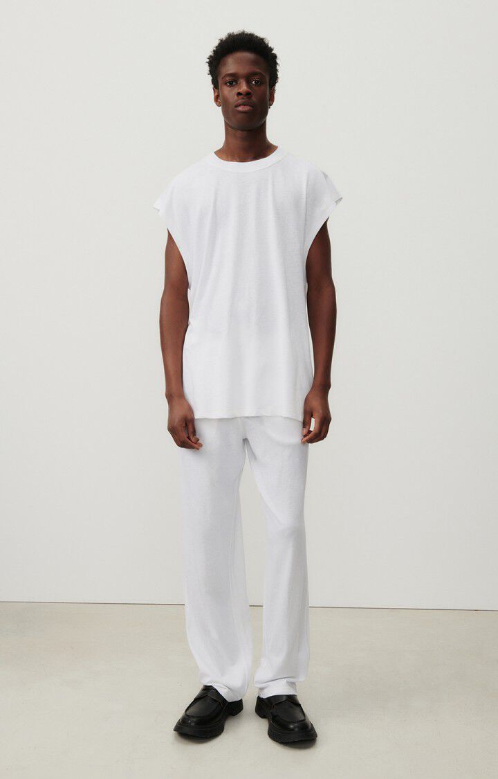 American Vintage Jogging Homme Lopintale - BLANC Blanc - E24