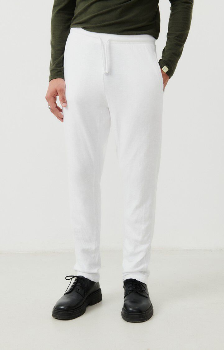 american vintage Jogging homme Slycity - BLANC Blanc - E24