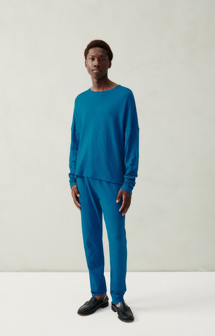 American Vintage Jogging Homme Slycity - PARADISE Bleu - H23