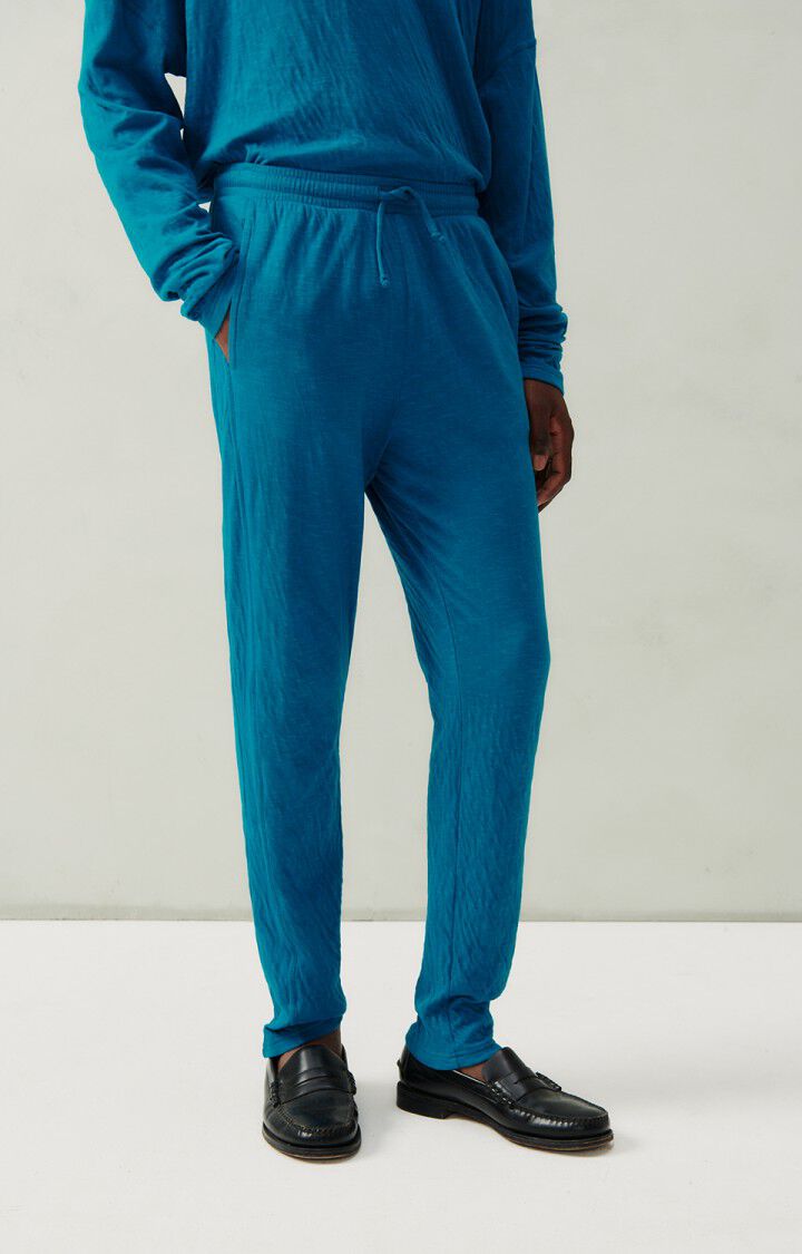 american vintage Jogging homme Slycity - PARADISE Bleu - H23