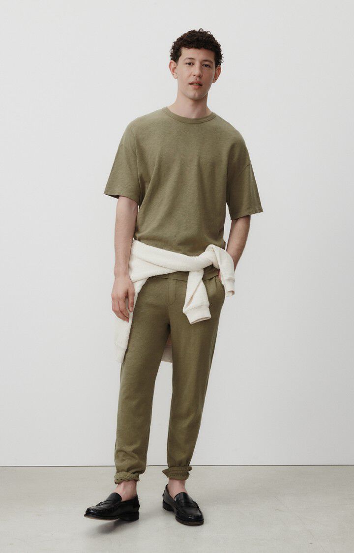 American Vintage Jogging Homme Sonoma - ARTICHAUT VINTAGE Vert - E24