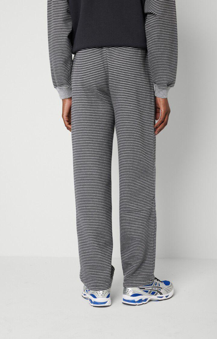 American Vintage Jogging Homme Tuzbay - CARBONE RAYE GRIS CHINE Noir - H22