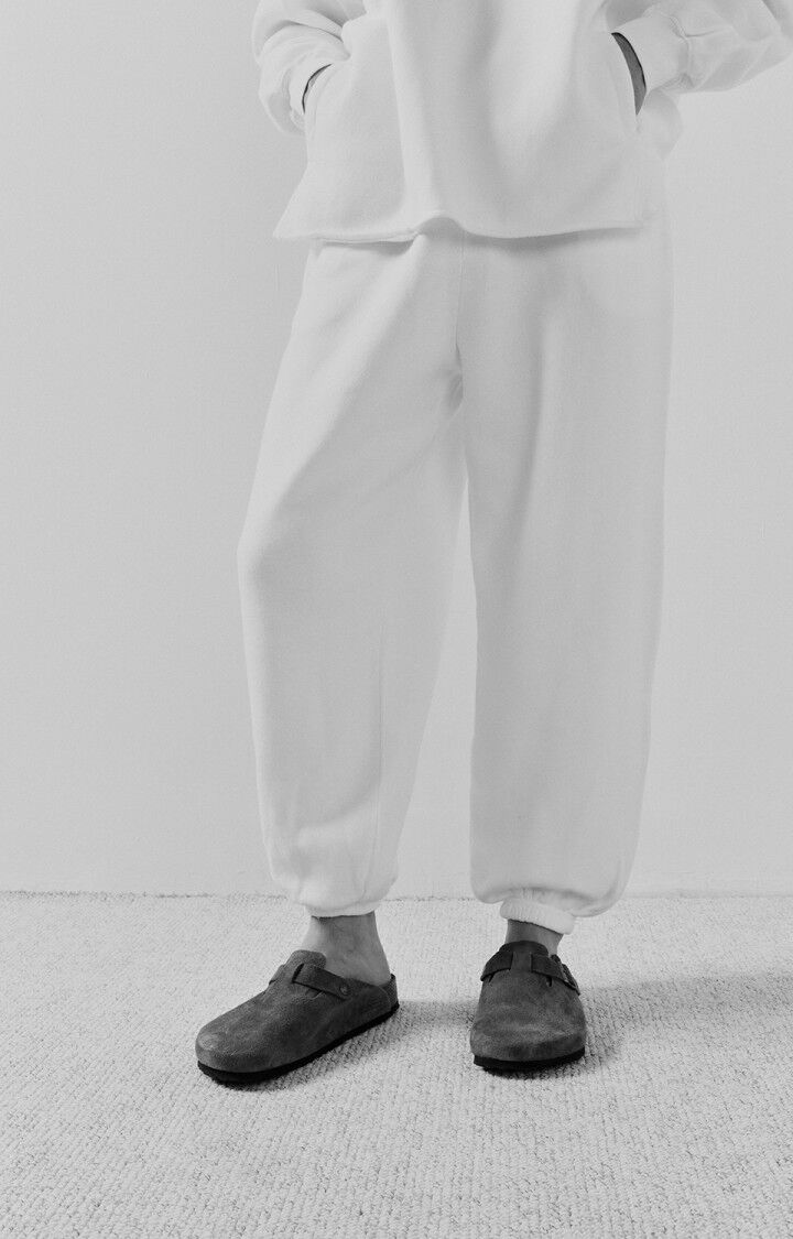 american vintage Jogging homme Uticity - NEIGE VINTAGE Blanc - E22