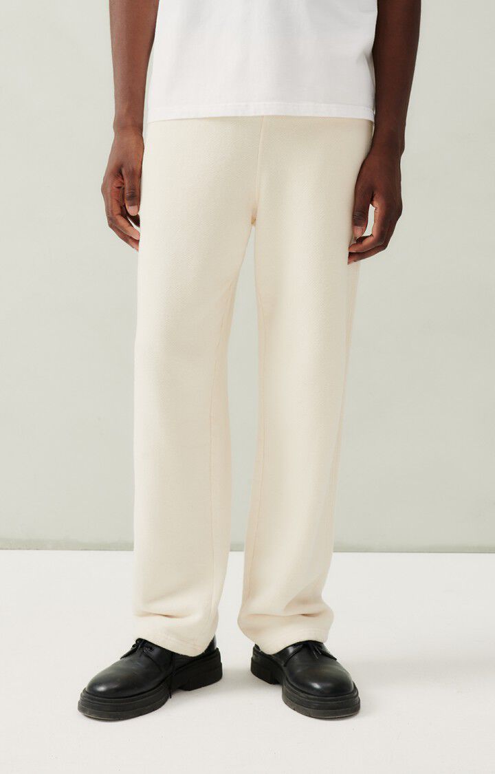 american vintage Jogging homme Xybay - ECRU Beige - H23