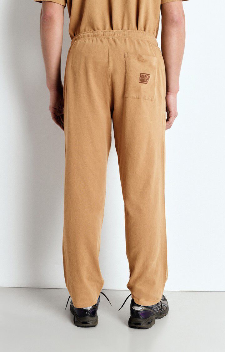 American Vintage Jogging Homme Ykobow - CAMEL Marron - E25