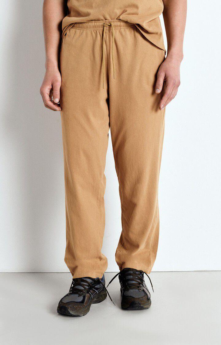 american vintage Jogging homme Ykobow - CAMEL Marron - E25