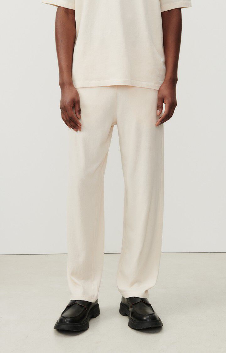 american vintage Jogging homme Ykobow - ECRU Beige - E25