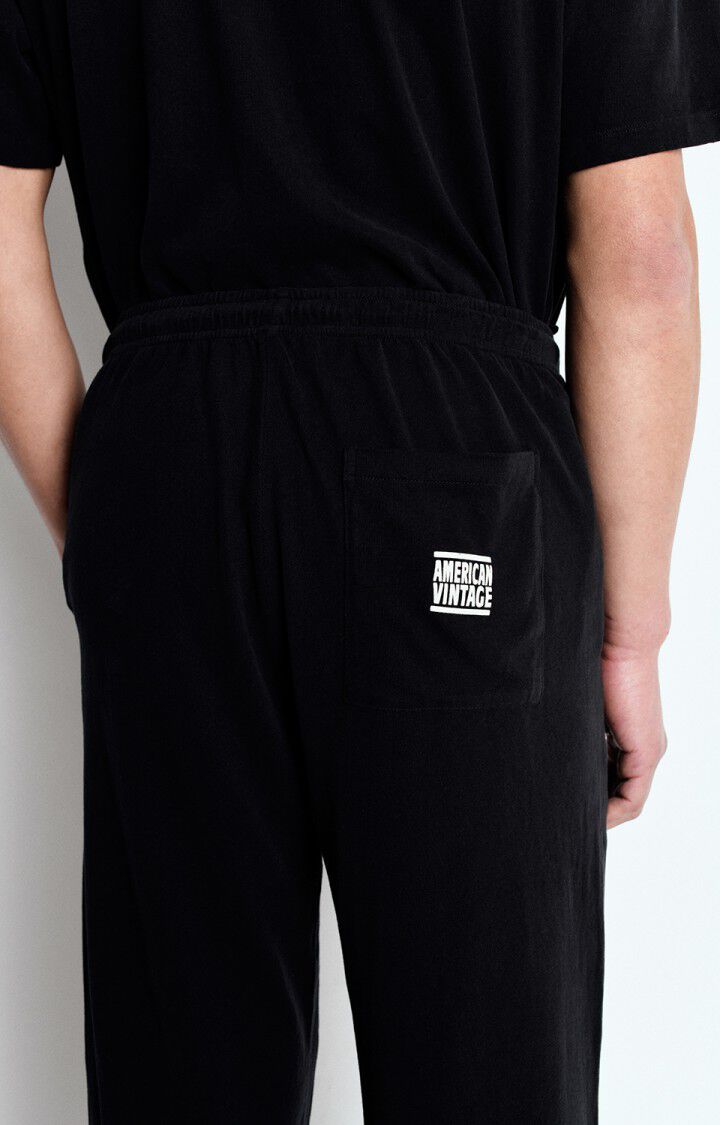 American Vintage Jogging Homme Ykobow - TENEBRE Noir - E25