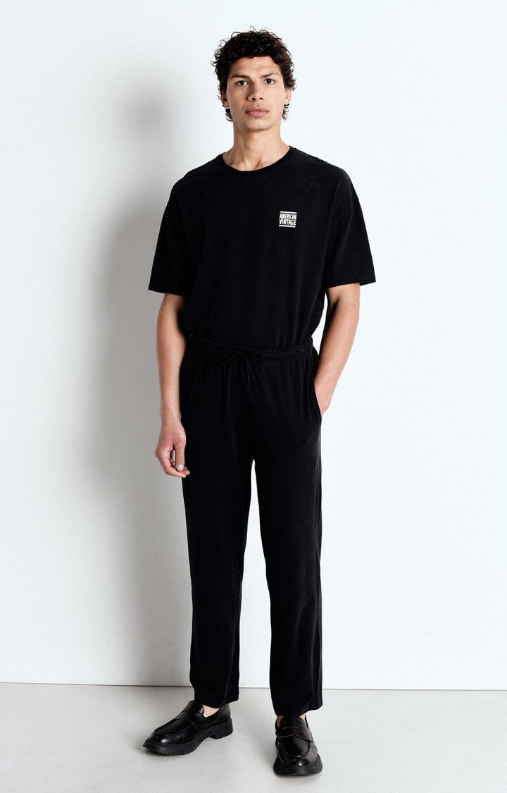 American Vintage Jogging Homme Ykobow - TENEBRE Noir - E25