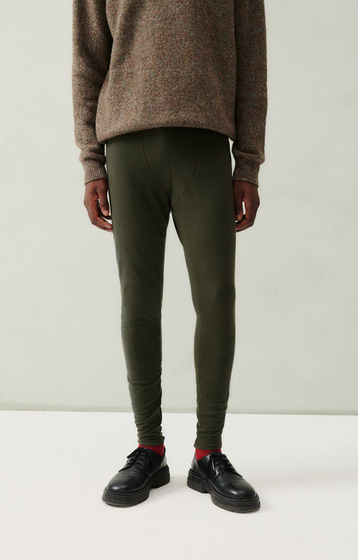 american vintage Jogging homme Ypawood - BOSQUET CHINE Vert - H23