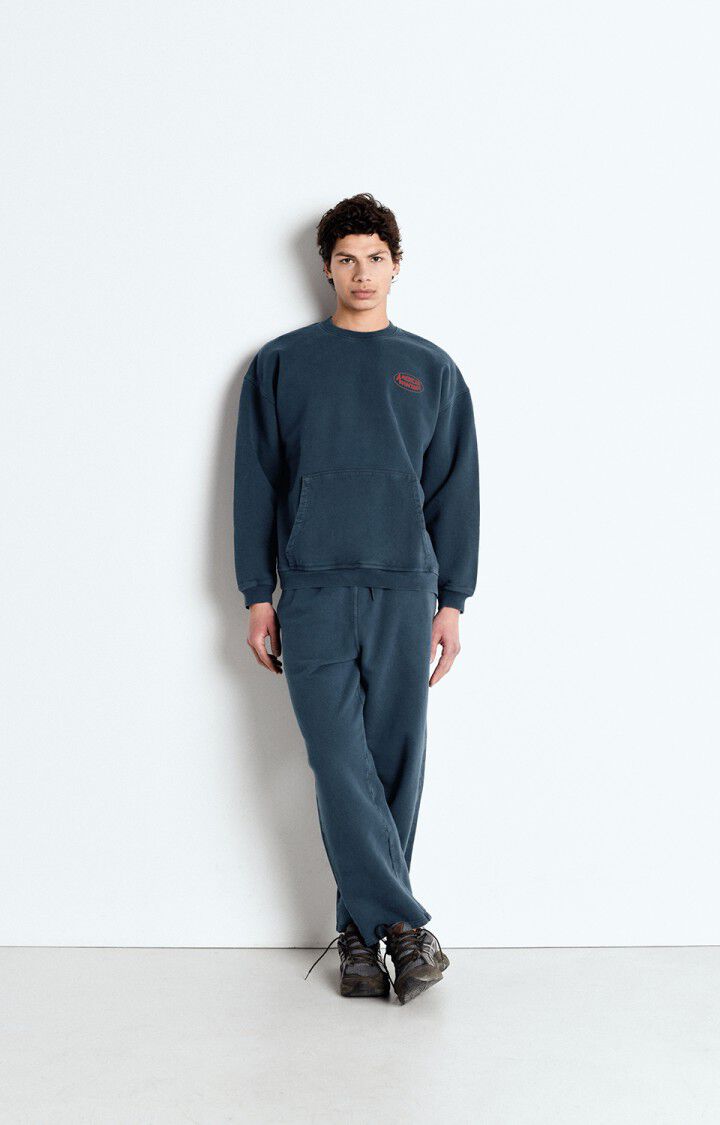 American Vintage Jogging Homme Zoky - COSMOS VINTAGE Bleu - E25