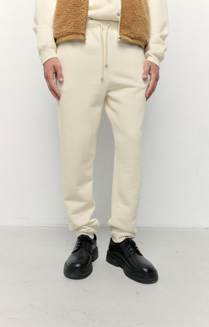 american vintage Jogging homme Zutabay - ECRU Beige - H22