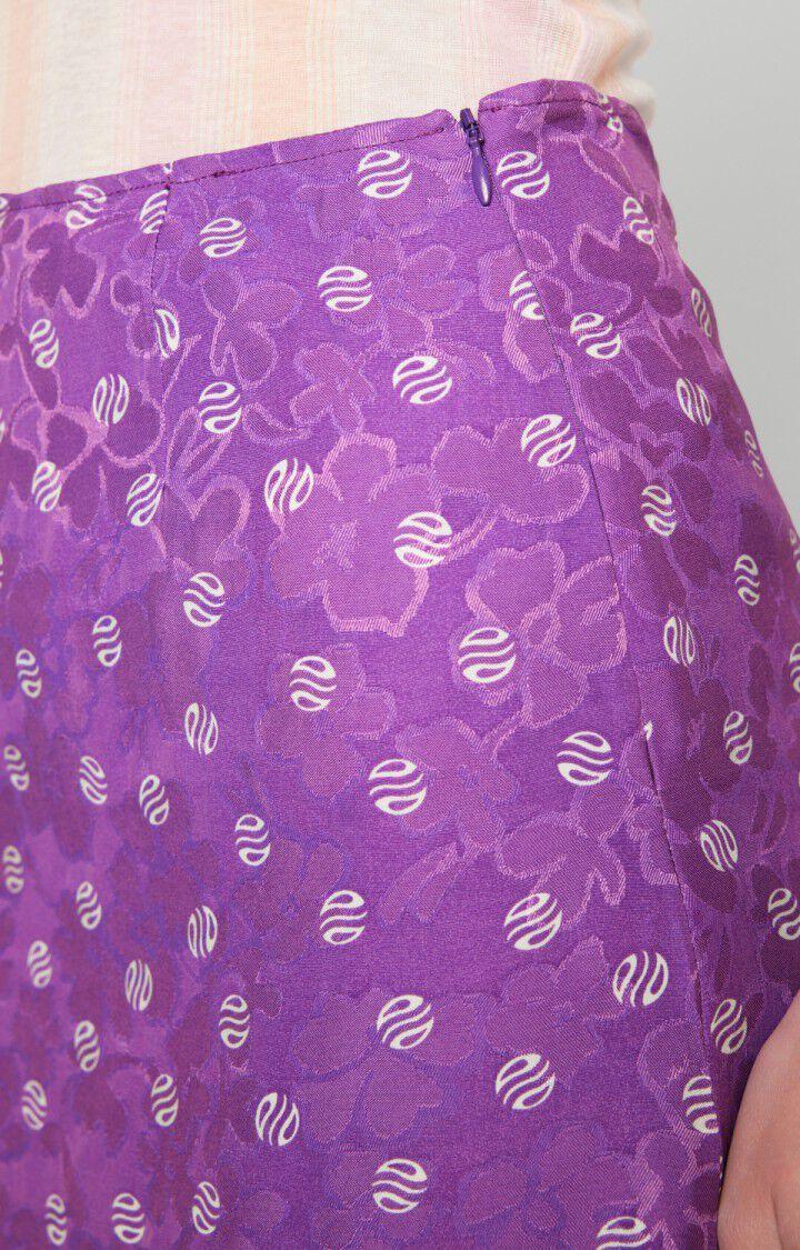 American Vintage Jupe Femme Bukbay - ANITA Courte Violet - E23