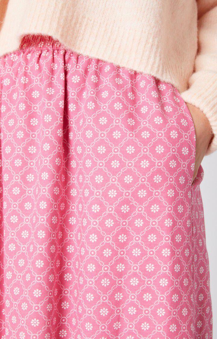 American Vintage Jupe Femme Epifun - LANA Longue Rose - E20