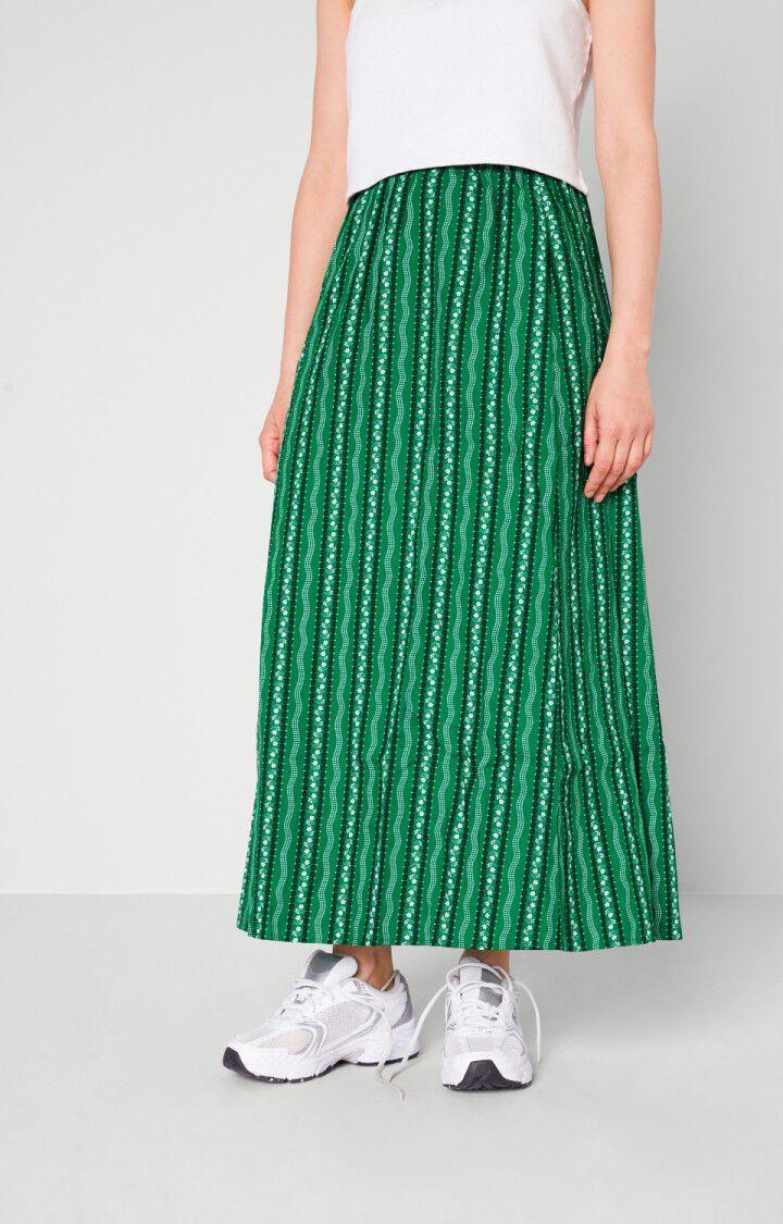 american vintage Jupe femme Epifun - THERESE Longue Vert - E20