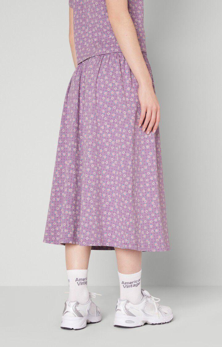 American Vintage Jupe Femme Fizvalley - TESS Midi Violet - E22
