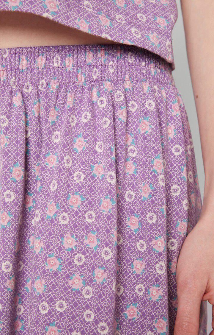 American Vintage Jupe Femme Fizvalley - TESS Midi Violet - E22