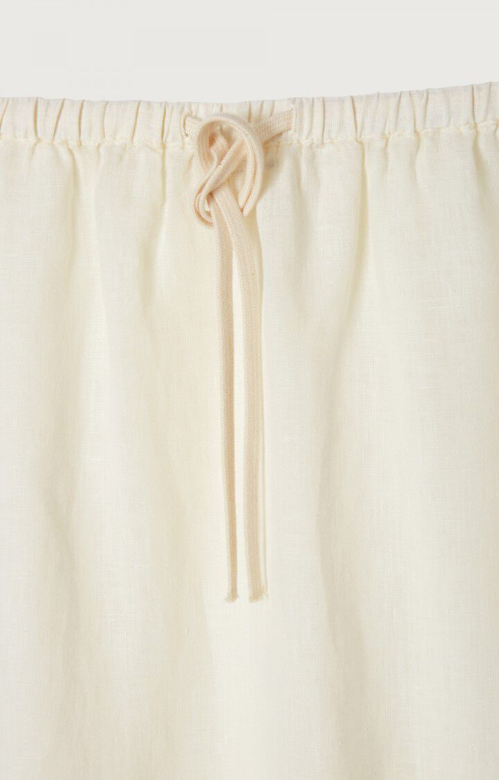 American Vintage Jupe Femme Ivybo - ECRU Midi Beige - E23