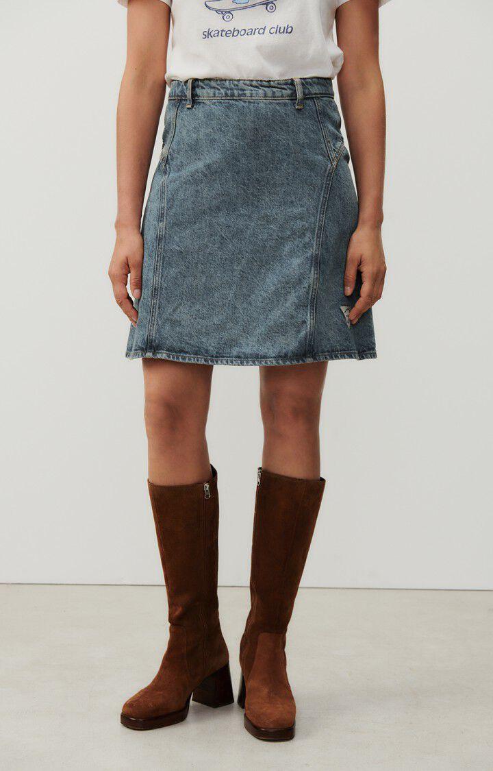 american vintage Jupe femme Joybird - DIRTY Courte Bleu - H23